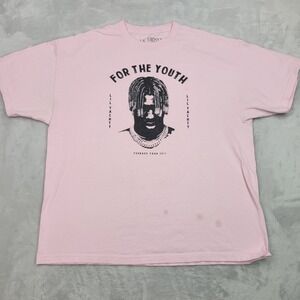 Lil Yachty Shirt Women 2X Pink Crew Rap Music Concert Tour Teenage For The Youth